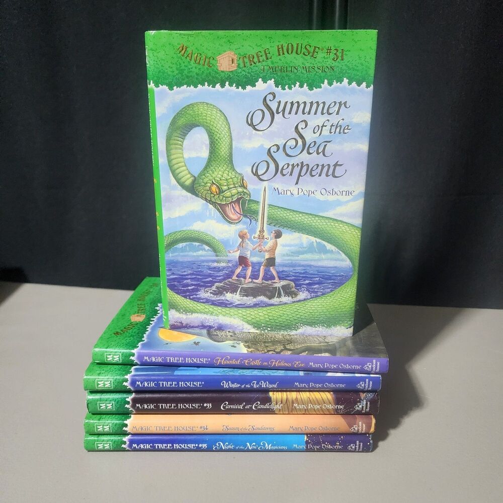 The Magic Tree House- A Merlin Mission #30-#35